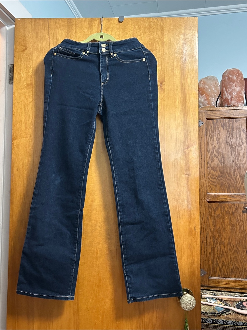 Michael Kors Navy Flare Jeans